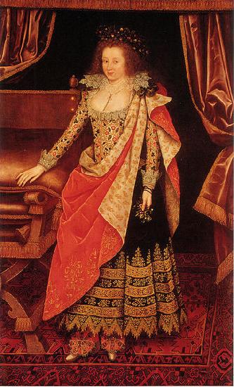 Marcus Gheeraerts Portrait of Frances Howard, Countess of Hertford Germany oil painting art